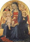 CAPORALI, Bartolomeo, Madonna and Child with Angels